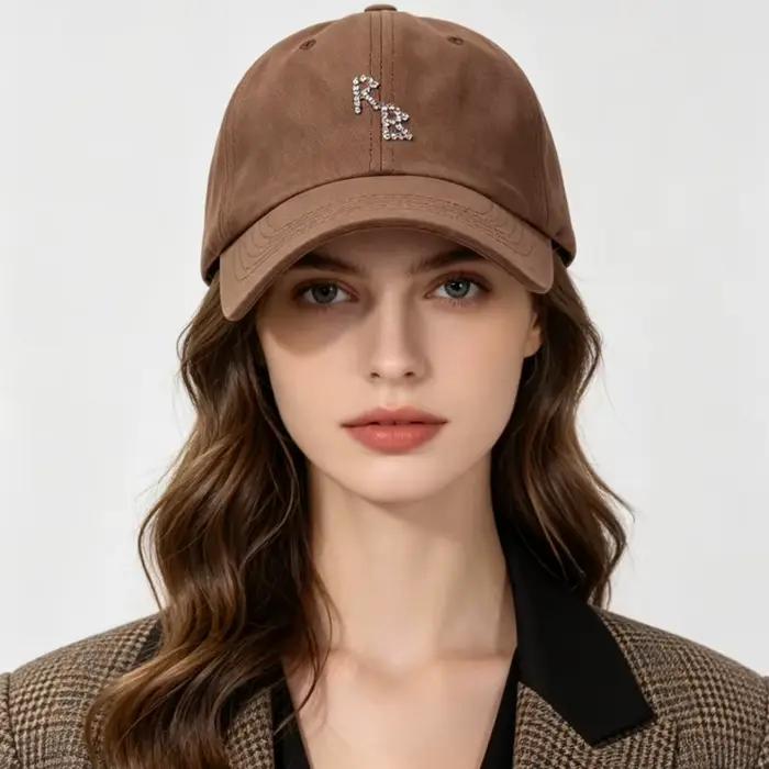 Casquettes de baseball de luxe américaines personnalisables pour hommes et femmes