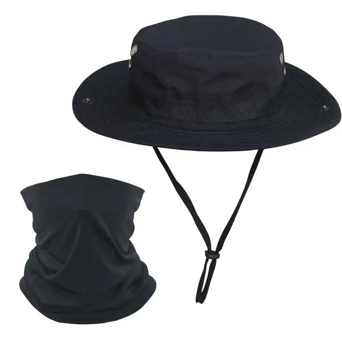 TemuCamouflage Ensemble de chapeaux tactiques de type Boonie pour homme