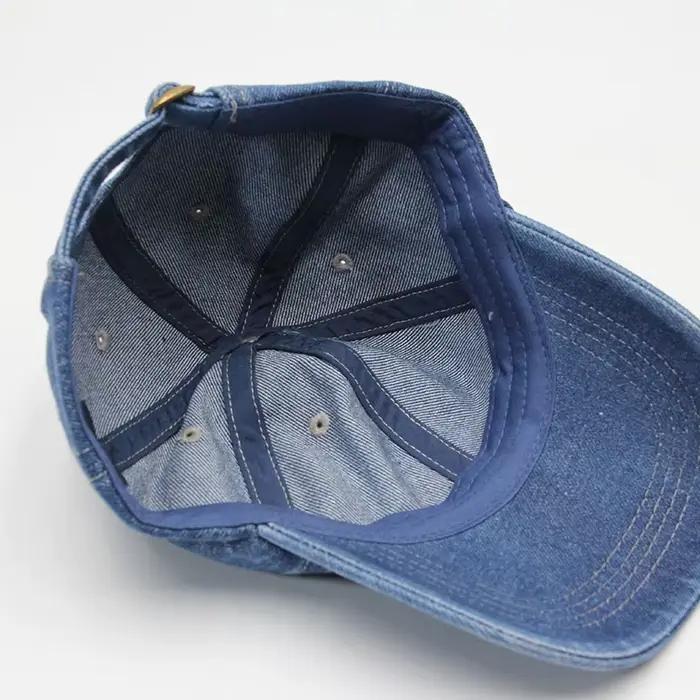 55-58 cm Denim coton casquette de Baseball Cowboy Jean chapeau papa camionneur
