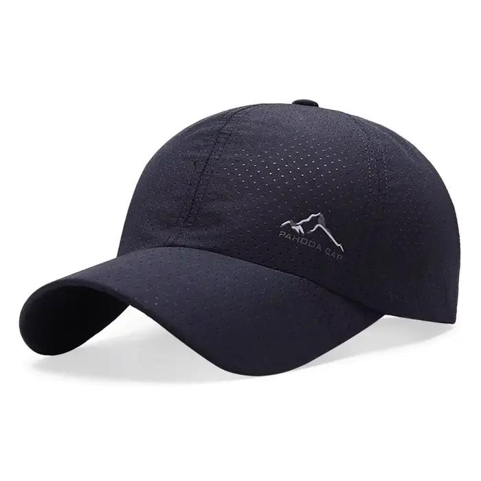 Casquette de baseball décontractée à séchage rapide pour l'été
