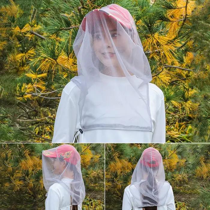 Casquette de pêche en plein air anti-moustique