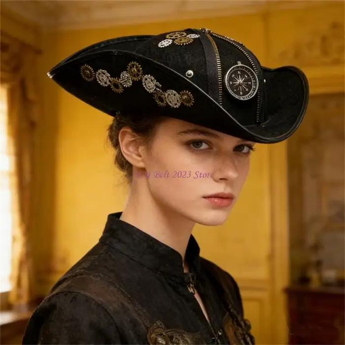 49ME – chapeau Pirate élégant pour femmes hommes