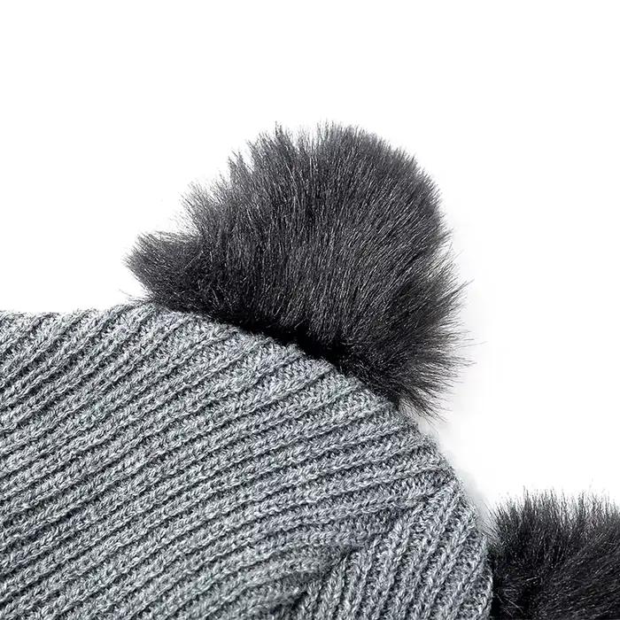 Mignon chat oreille femmes bonnet chapeau chaud hiver chapeaux pour les femmes
