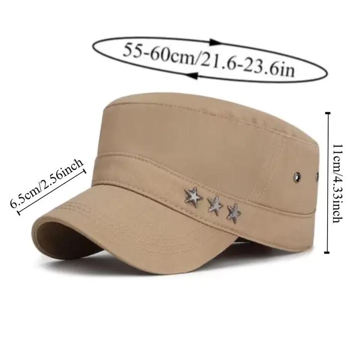 Casquette de baseball réglable en coton pour homme