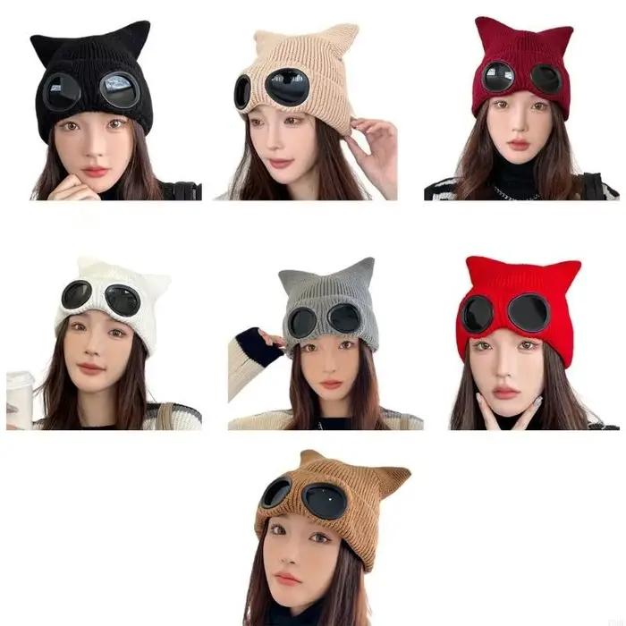 Chapeau gothique à d'oreilles chat