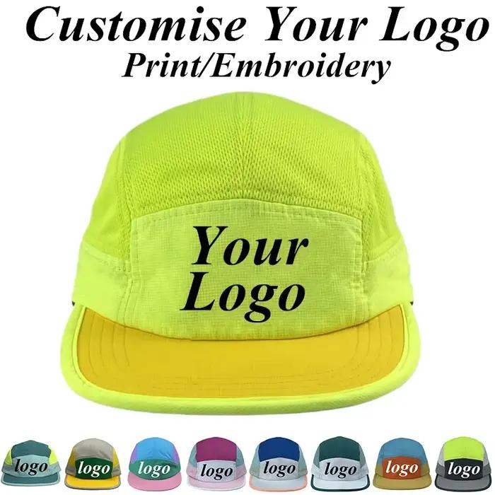Casquettes de Baseball fluorescentes avec Logo personnalisé pour hommes et femmes