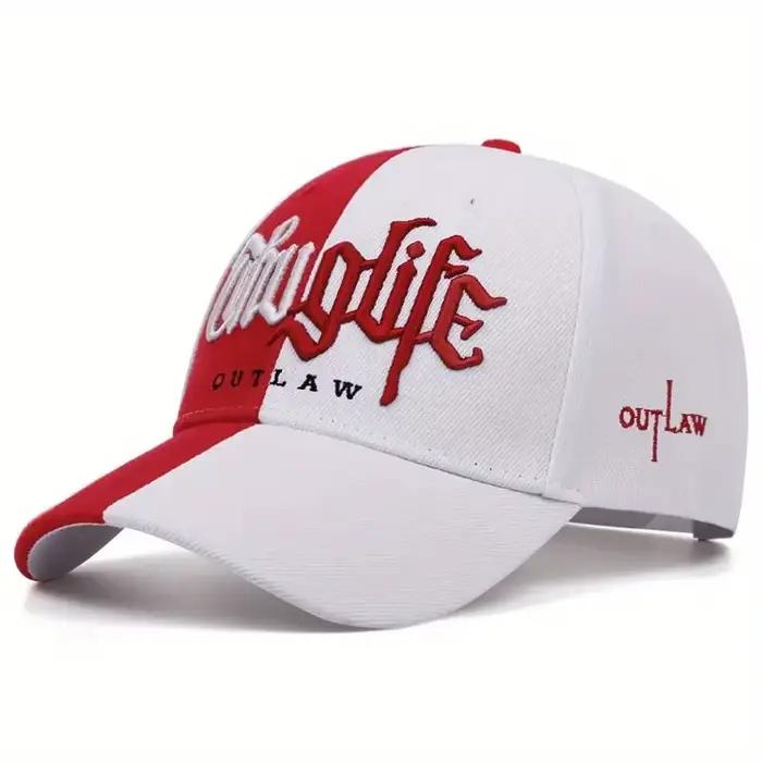 2025 Creative nouveau chapeau de baseball Riot LIFE brodé hommes rue Hip Hop skateboard