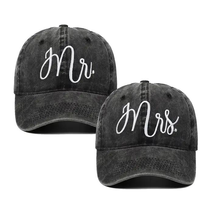 Chapeau brodé maman papa cadeaux pour Couples Parents casquettes de Baseball réglables cadeau