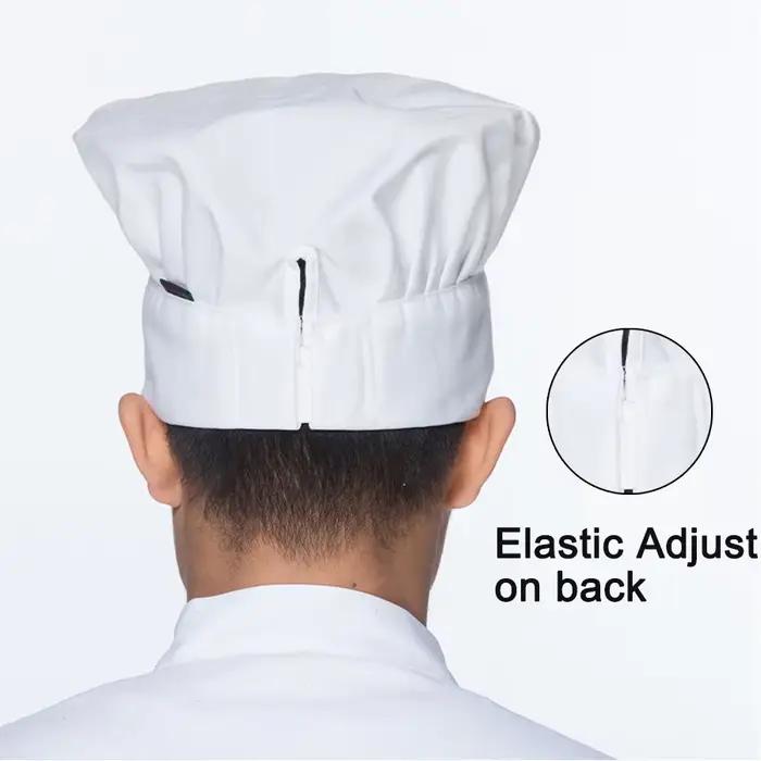 Services de restauration travail Chef chapeau Restaurant cuisine cuisinier chapeaux hôtel barbecue serveur casquette cuisson boulangerie réglable champignon casquettes