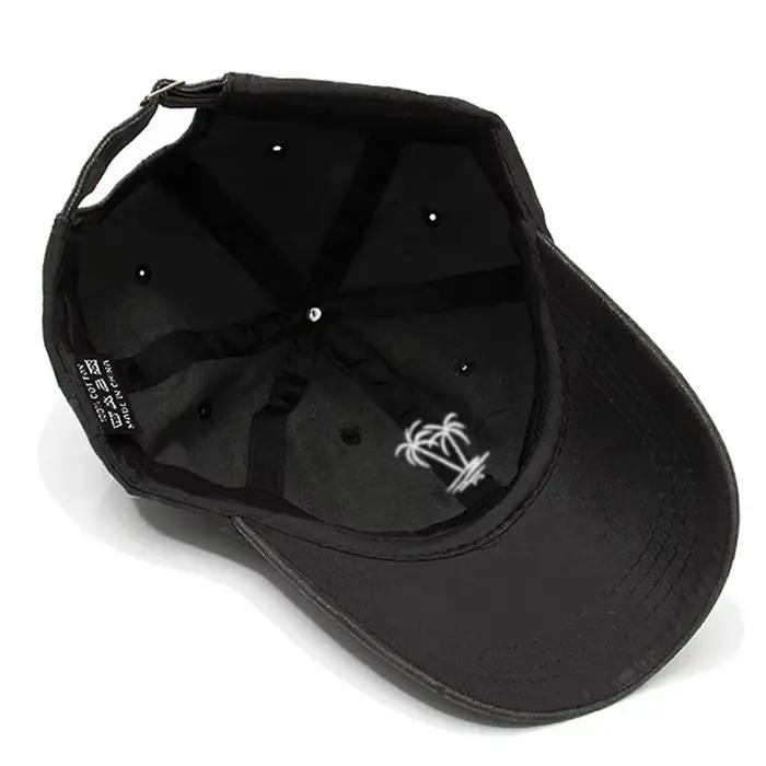 Casquette de baseball brodée de cocotier pour hommes et femmes