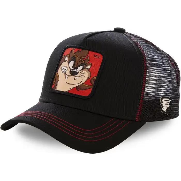 Casquette de baseball réglable en maille avec motifs dessin animé lapin souris chat oiseau style hip hop protection solaire pour garçon activités extérieures cadeau occasionnelle