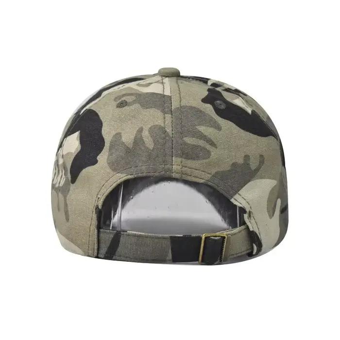 Casquette de baseball brodée CamSolomon Army pour hommes