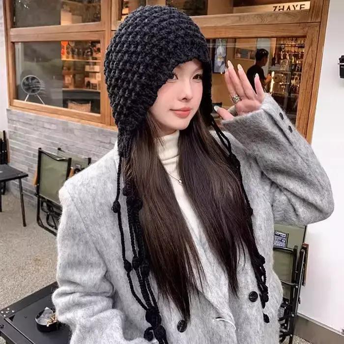 Chapeau en laine chaud pour l'automne et l'hiver