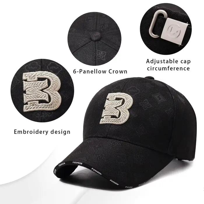 Casquettes de baseball adaptées aux hommes et aux femmes