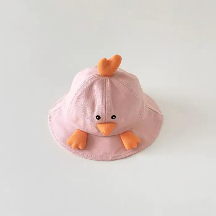 Chapeau de soleil pour bébé en forme de petit canard mignon