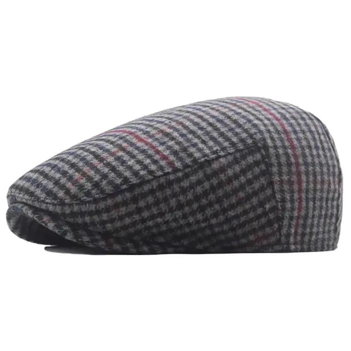 Chapeau de gavroche en tweed grossier pour hommes