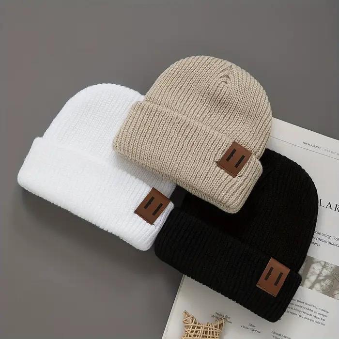 Chapeau tricoté doux pour nouveau-né