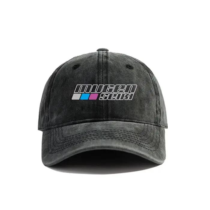 Mugen Seiki casquettes de Baseball chapeaux en détresse casquette hommes femmes rétro extérieur été
