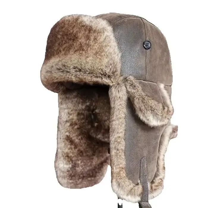 Chapeaux de bombardier d'hiver pour hommes et femmes