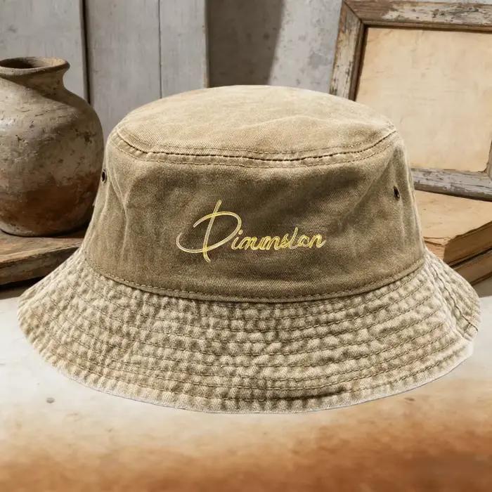 Chapeau de soleil personnalisé de style vintage tendance pour le camping et un usage à la mode