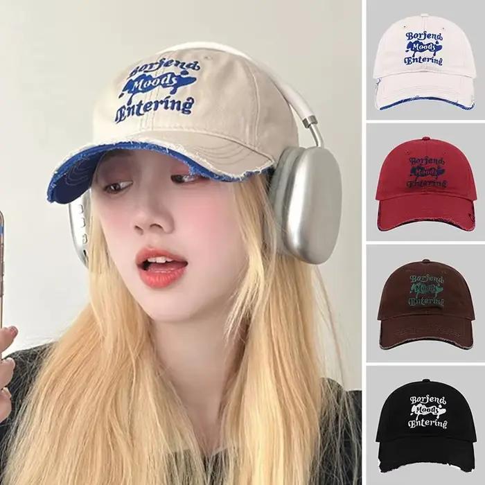 Casquette de Baseball de rue avec lettres Punk brodées pour hommes et femmes