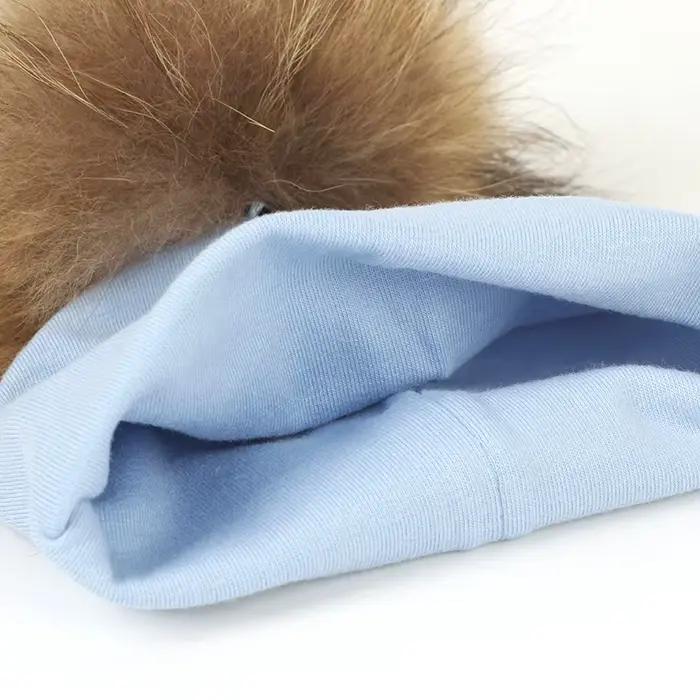 Geebro – bonnets en coton doux pour bébés de 0 à 3 mois