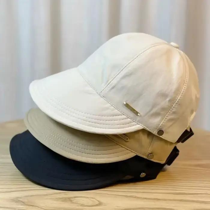 Casquette de baseball à large bord pour femmes