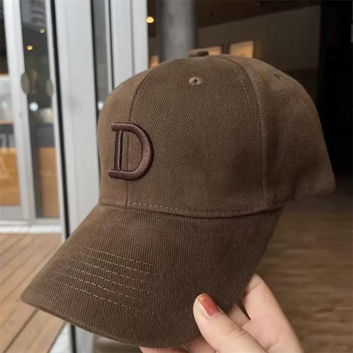 Casquette de baseball à large bord pour hommes et femmes
