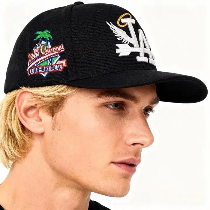 Casquette de baseball brodée de Los Angeles unisexe ailes d'ange