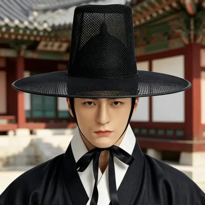 Chapeau coréen traditionnel léger