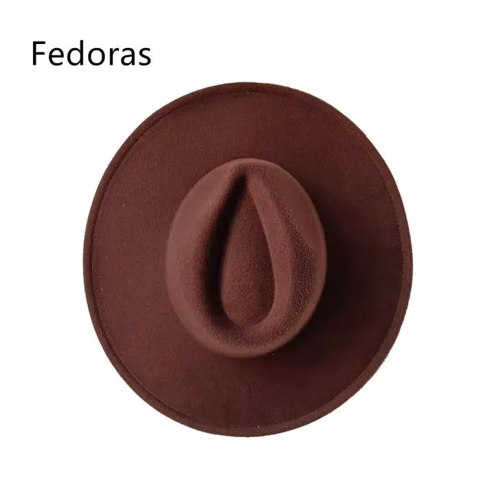 Gorras chapeau Fedoras 9.5cm