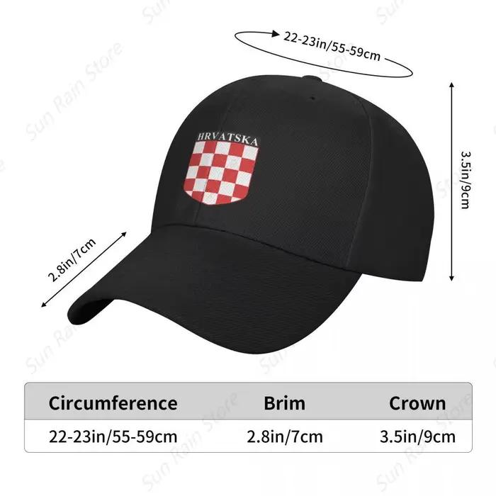 Casquette de Baseball XXI Hrvatska pour Homme et Femme
