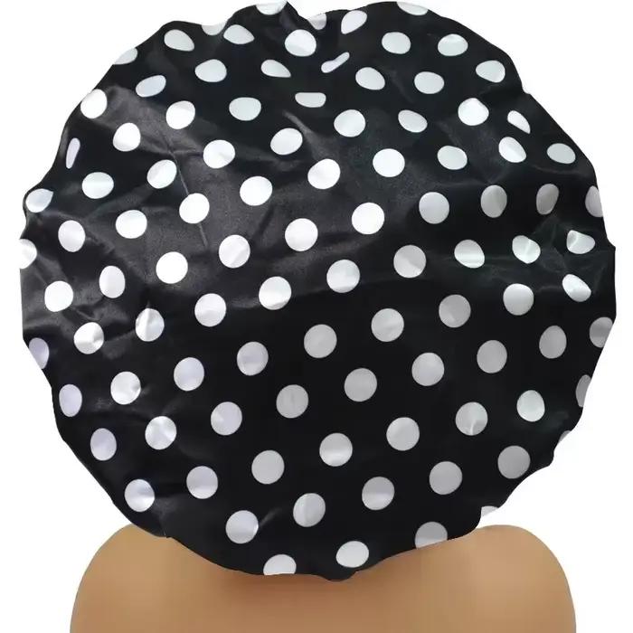 Bonnet de douche en éponge pour tous les cheveux