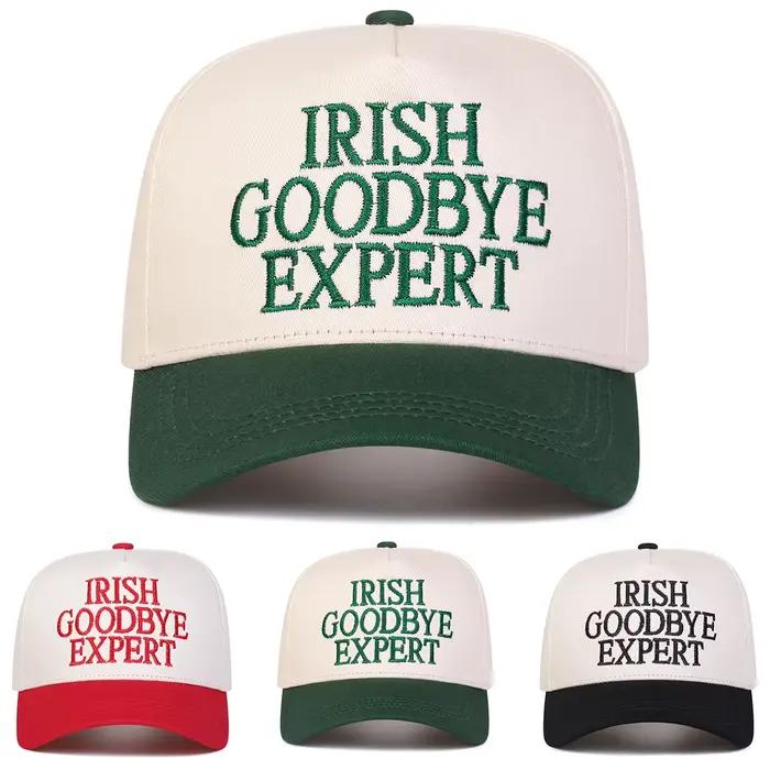 Casquettes de baseball brodées unisexes IRISH GOODBYE EXPERT