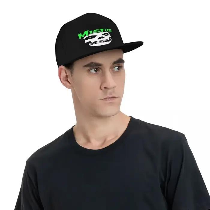 Nouvelle Casquette de Baseball Plate Misfits Die My Darling Punk Rock pour Homme et Femme