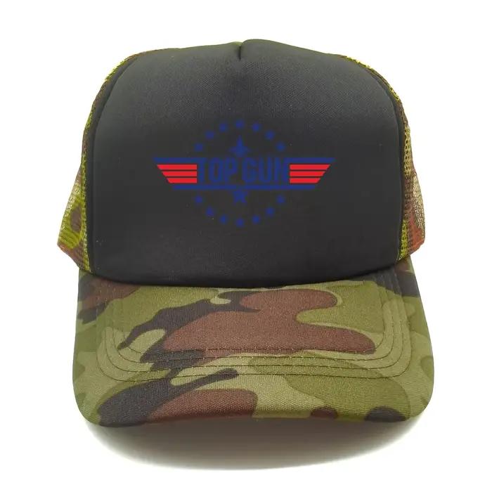 Top Gun Trucker Cap Hommes Cool Top Gun Chapeau Casquette de baseball