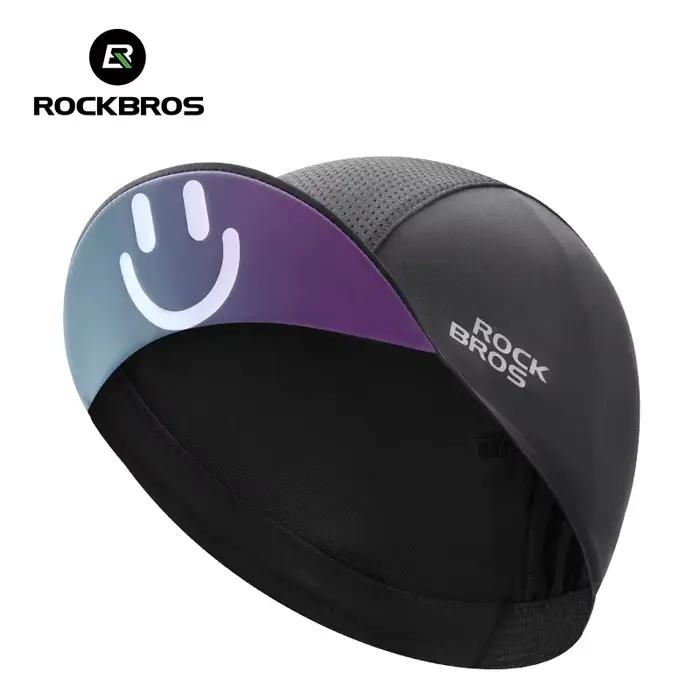 ROCKBROS Casquette de cyclisme d'été avec bord Protection solaire Respirant Séchage rapide