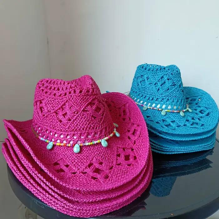 Chapeau de cowboy rétro pour hommes et femmes