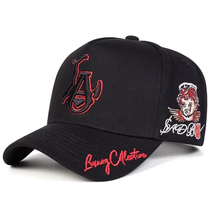 Casquette de Baseball unisexe avec broderie LA Love