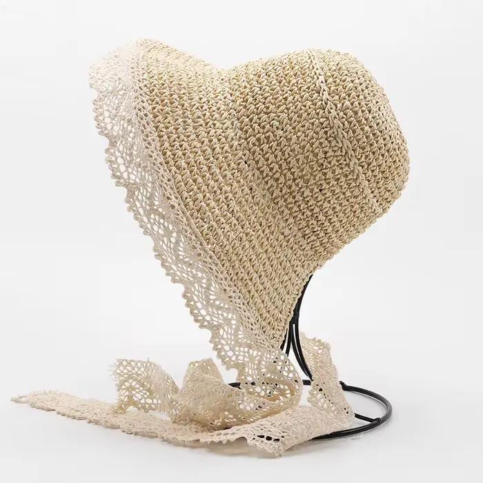 Chapeau de paille pour bébé