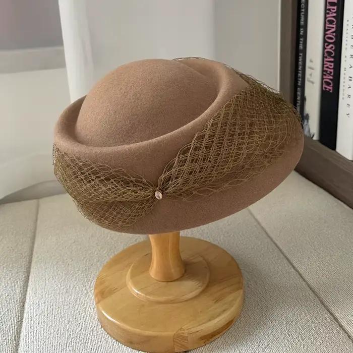 Béret en Laine Style Hebe Automne-Hiver pour Femme