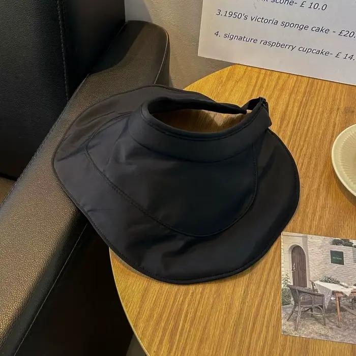 Chapeau d'été respirant à large bord, anti-UV, pliable, pour femme