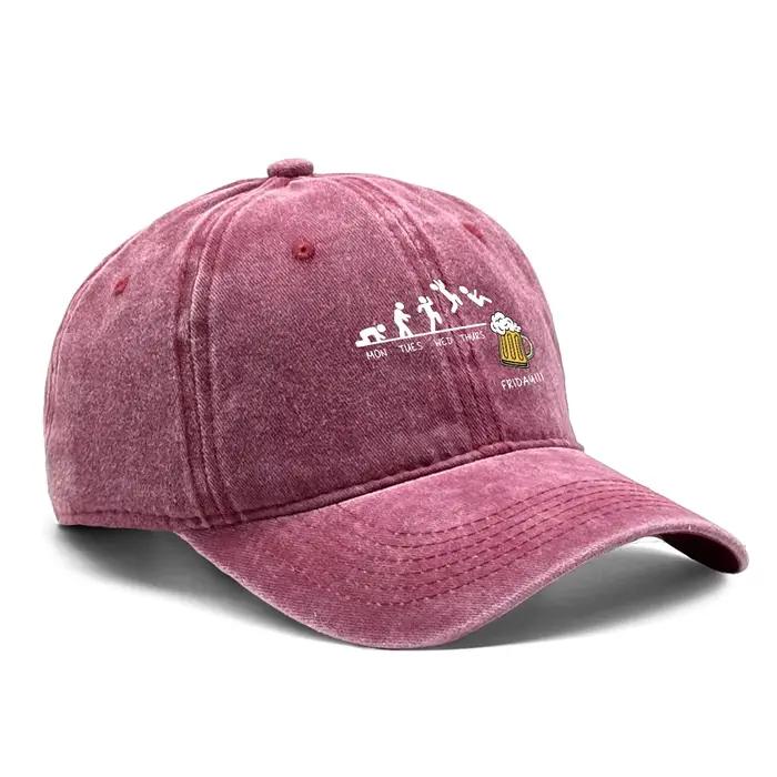Casquette de Baseball imprimée bière du vendredi