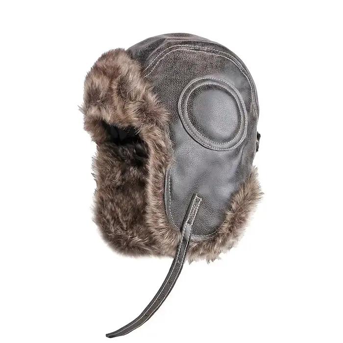 Chapeau Ushanka d'hiver pour hommes et femmes