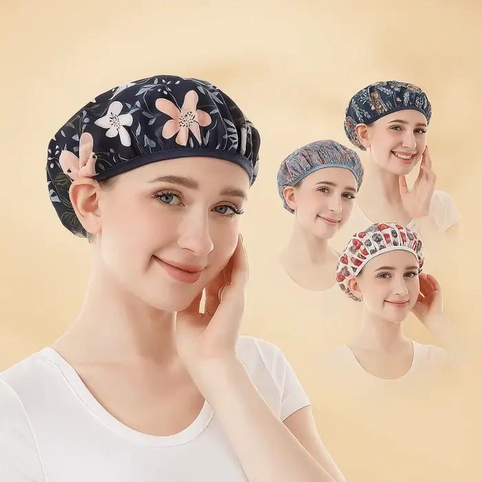 Chapeau de travail en maille élastique anti-poussière