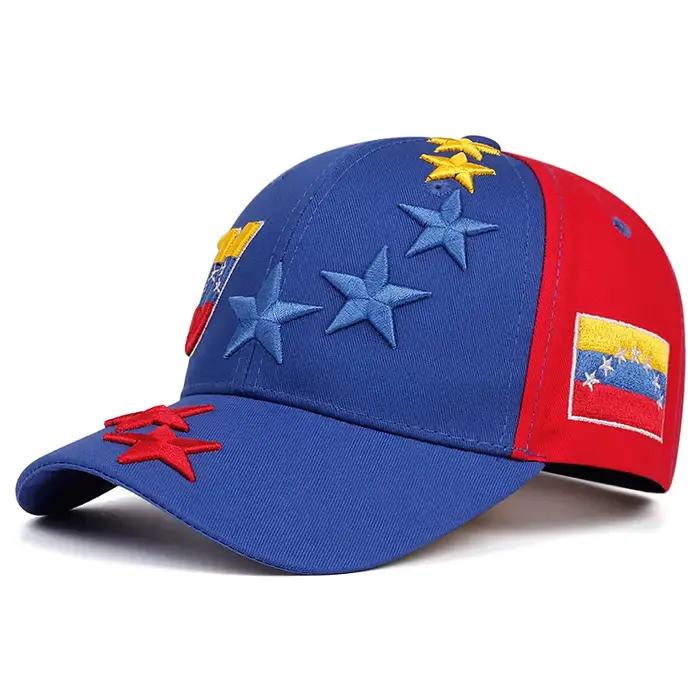Casquette de baseball brodée drapeau Venezuela