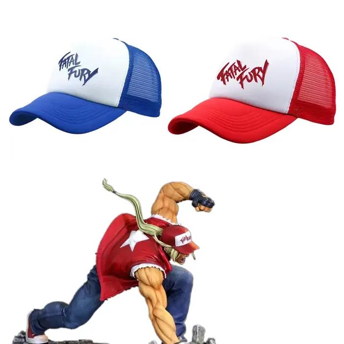 Casquette de Baseball Anime Street Game KOF Fatal Fury Terry Bogard Coser King of Fighters