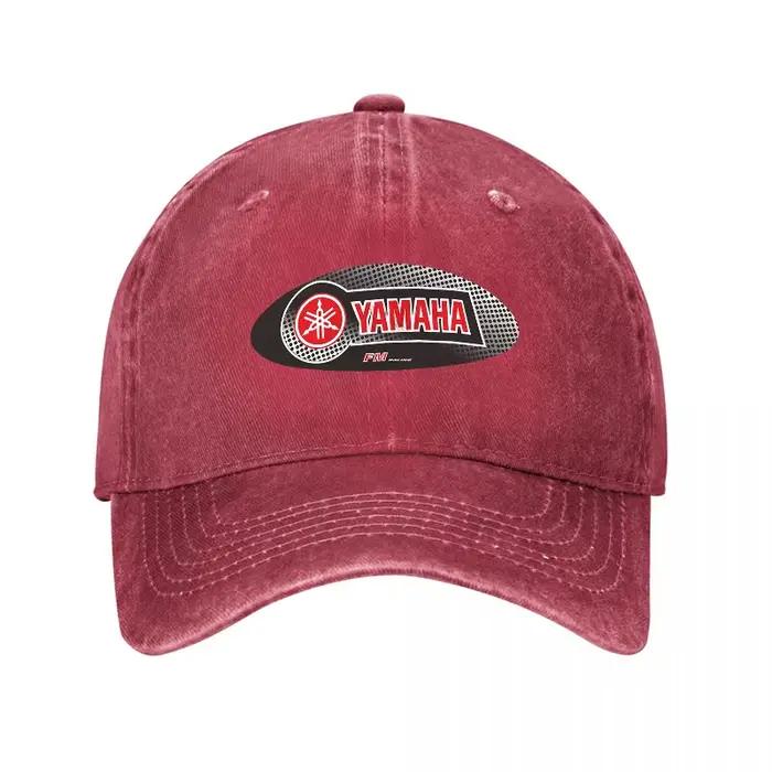 Casquette de baseball en toile délavée avec logo Yamaha