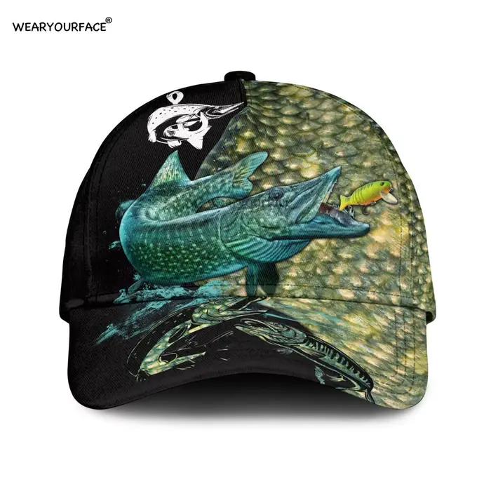 Casquette de baseball unisexe imprimée en 3D, chapeau Snapback, protection solaire, Hip Hop Streetwear, Fishing Hat, vêtements de sauna, extérieur, pare-soleil décontracté, hommes et femmes adultes