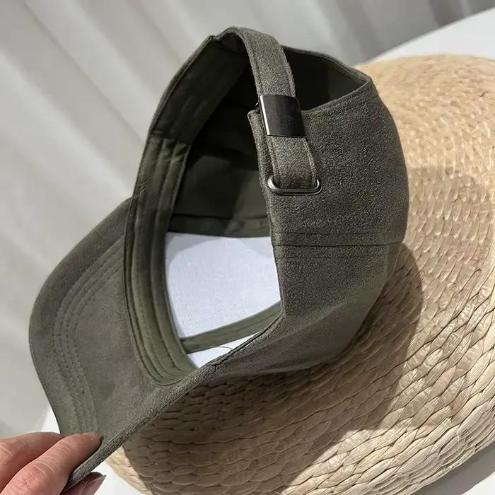 Femmes daim casquettes de Baseball automne hiver solide mode hommes Hip Hop casquette en plein air décontracté voyage pare-soleil chapeau multicolore unisexe